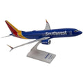 Skymarks Southwest Boeing 737-MAX8 Model Airplane 1/130 with Wifi Dome
