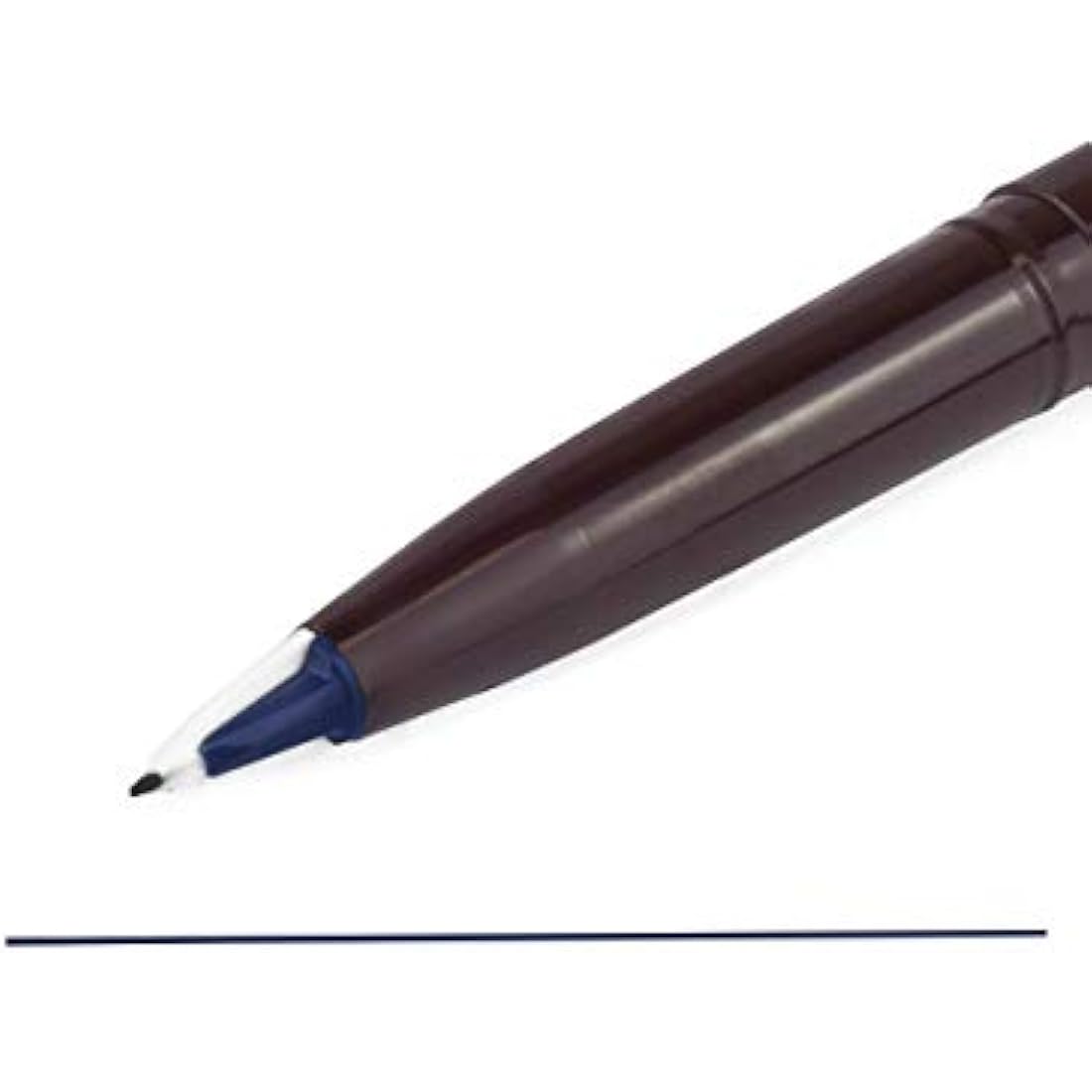 Pentel JM20 Stylo Disposable Fountain Pen, Navy Blue Ink – 12 Pack