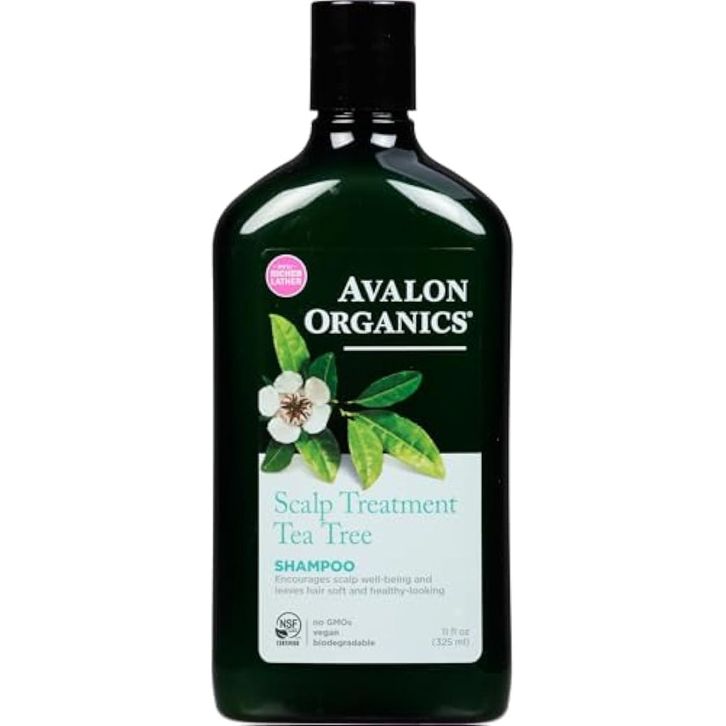 Avalon Tea Tree Scalp Treatment Shampoo – Soothing Hair Care, 325 ml