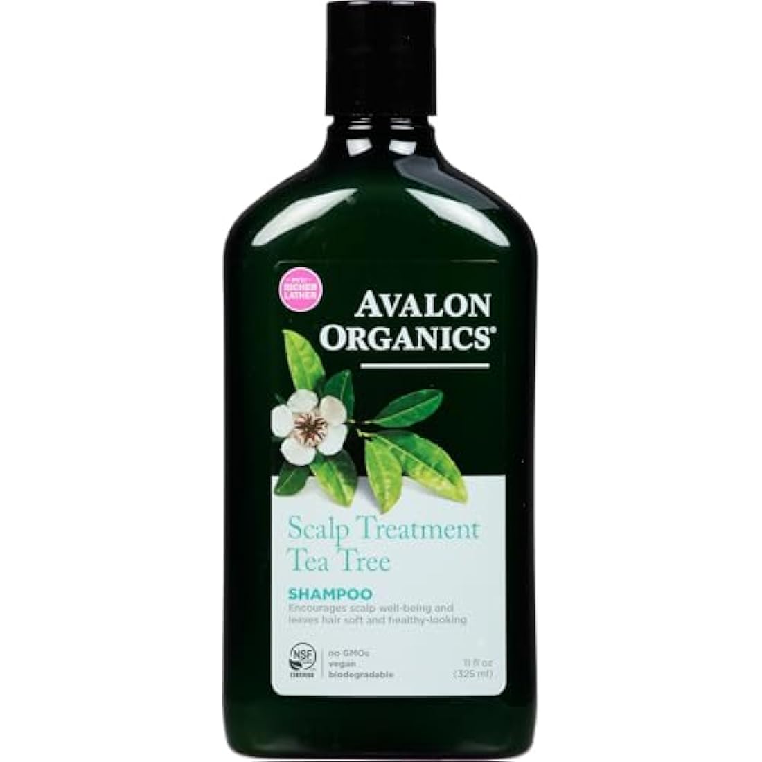 Avalon Tea Tree Scalp Treatment Shampoo – Soothing Hair Care, 325 ml