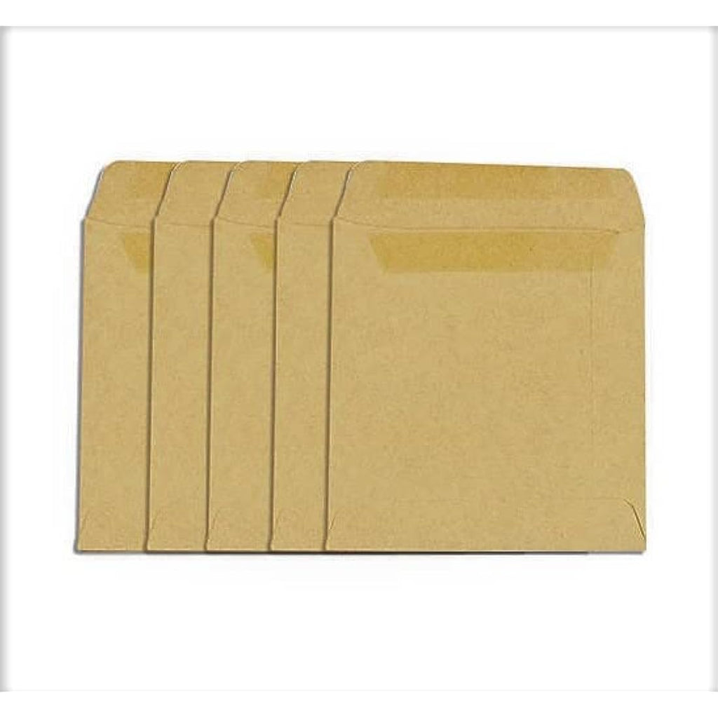 Q-Connect Wage Envelopes 108x108mm Self Seal Manilla 90gsm - 1000 Pack