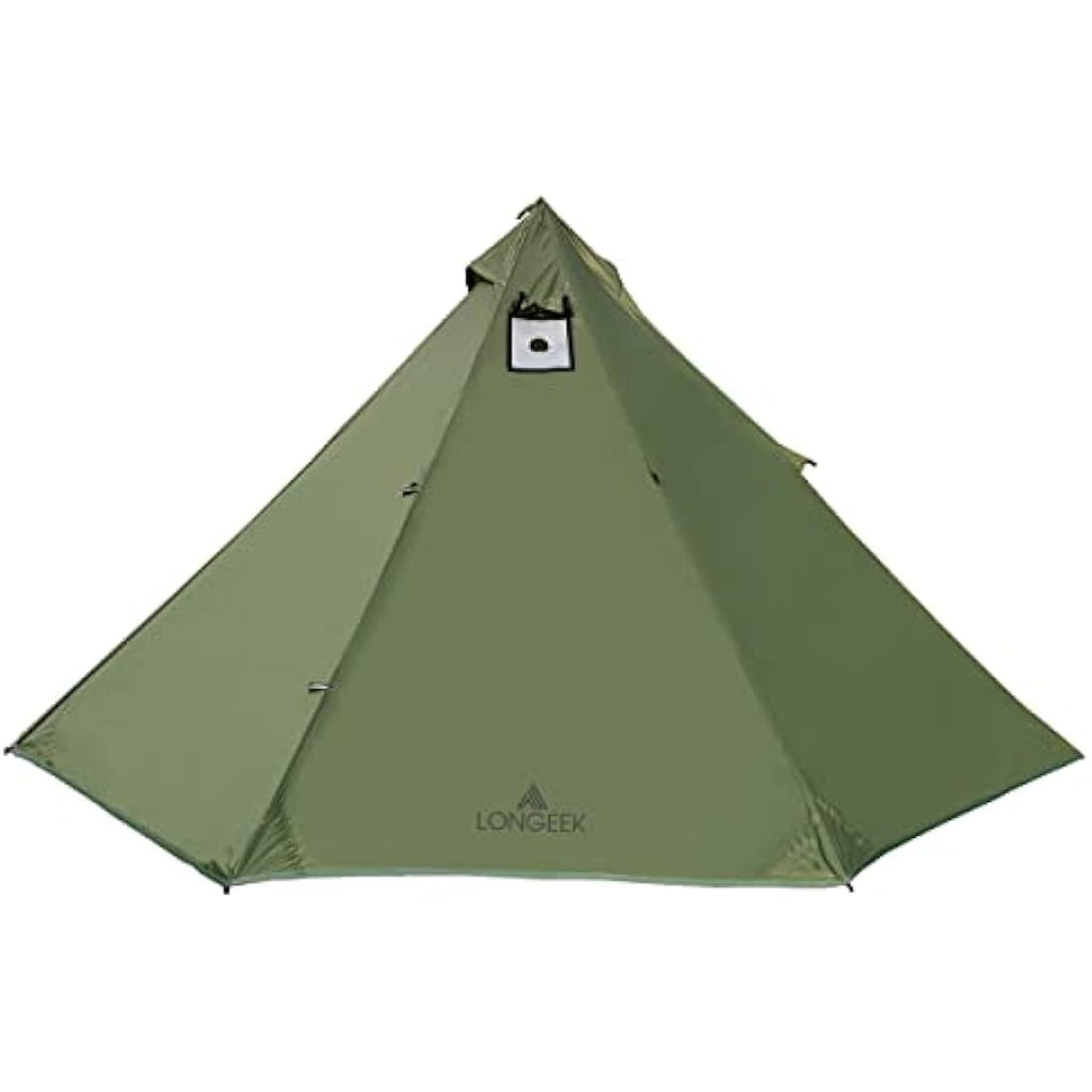 Longeek 4 Person Hot Tipi Tent – 4-Season Waterproof Camping Shelter