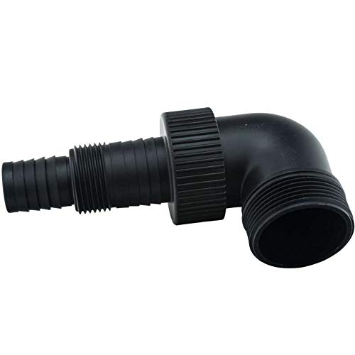 Ribimex Polypropylene Pump Outlet Fitting – 1" & 1.5" Threaded Connector