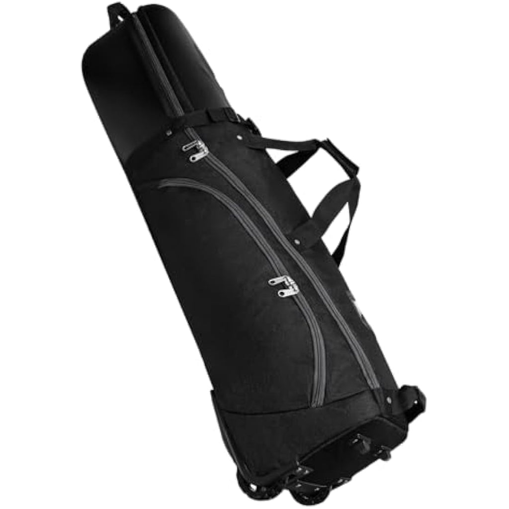 CaddyDaddy Enforcer Hard Top Golf Travel Bag - Padded 1800D with Wheels
