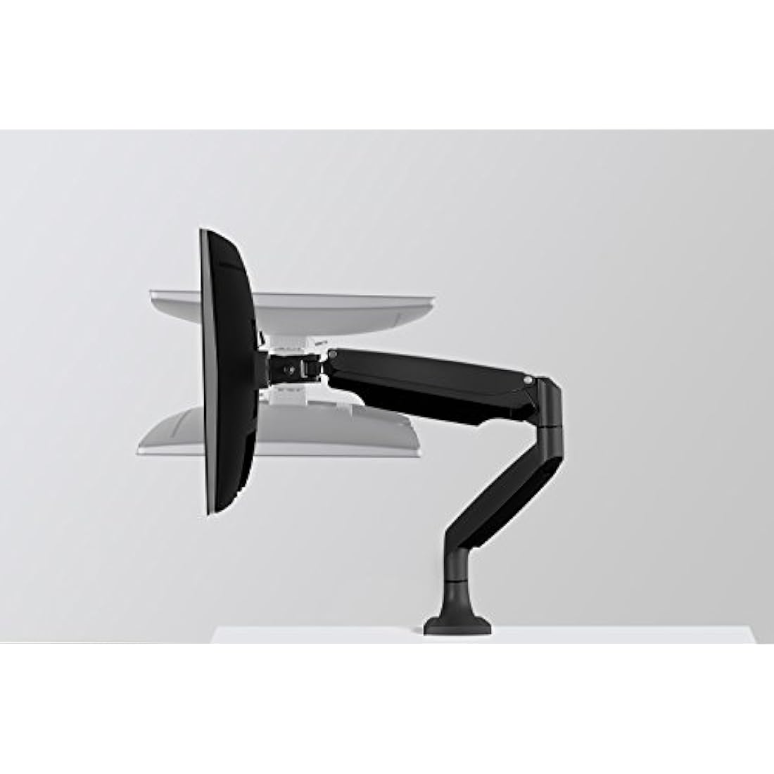Mount-It! Single Monitor Arm – Gas Spring Desk Mount for 19-32" Screens
