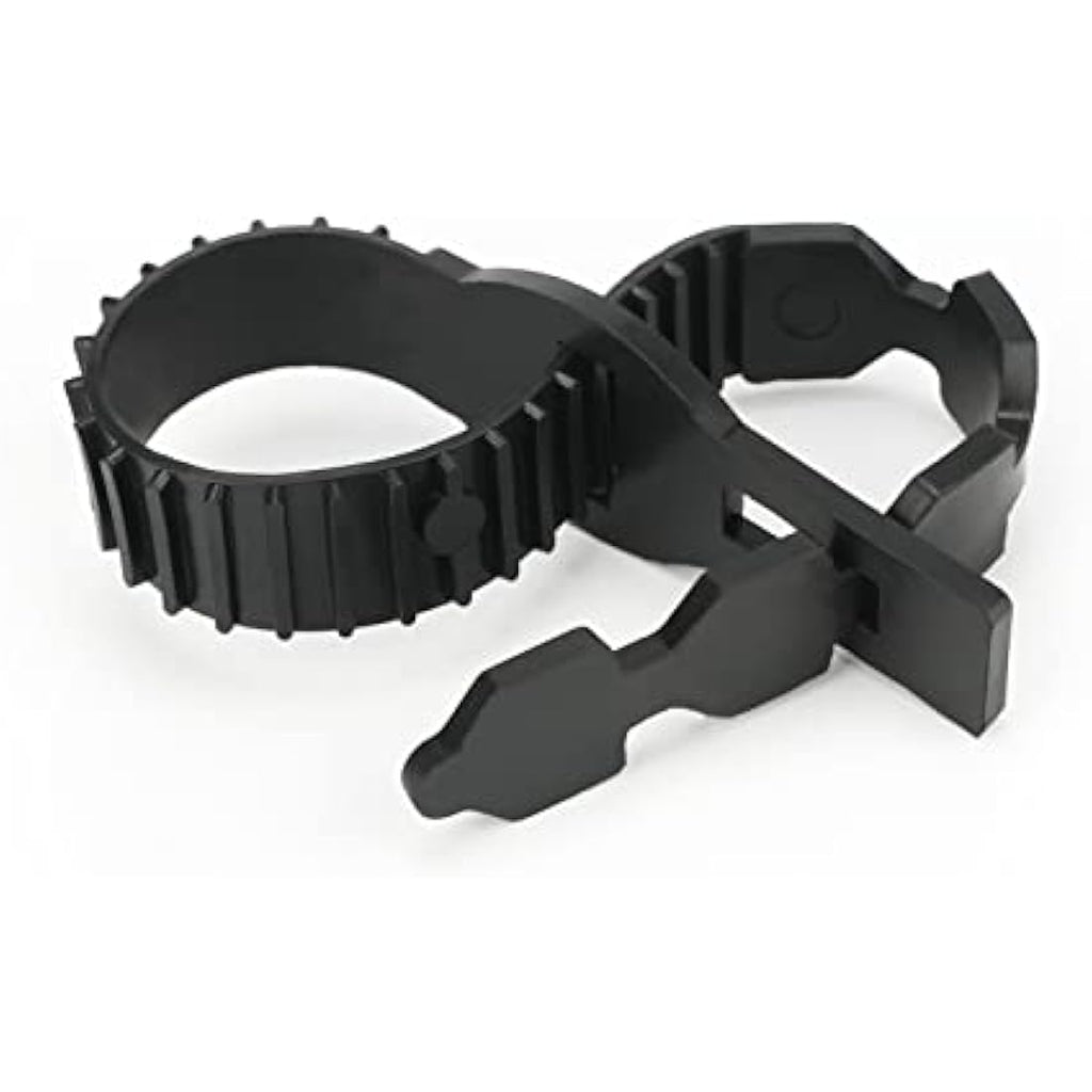 KINGLAKE 4Pcs Black Tree Ties – 40cm Adjustable Heavy Duty Plant Straps