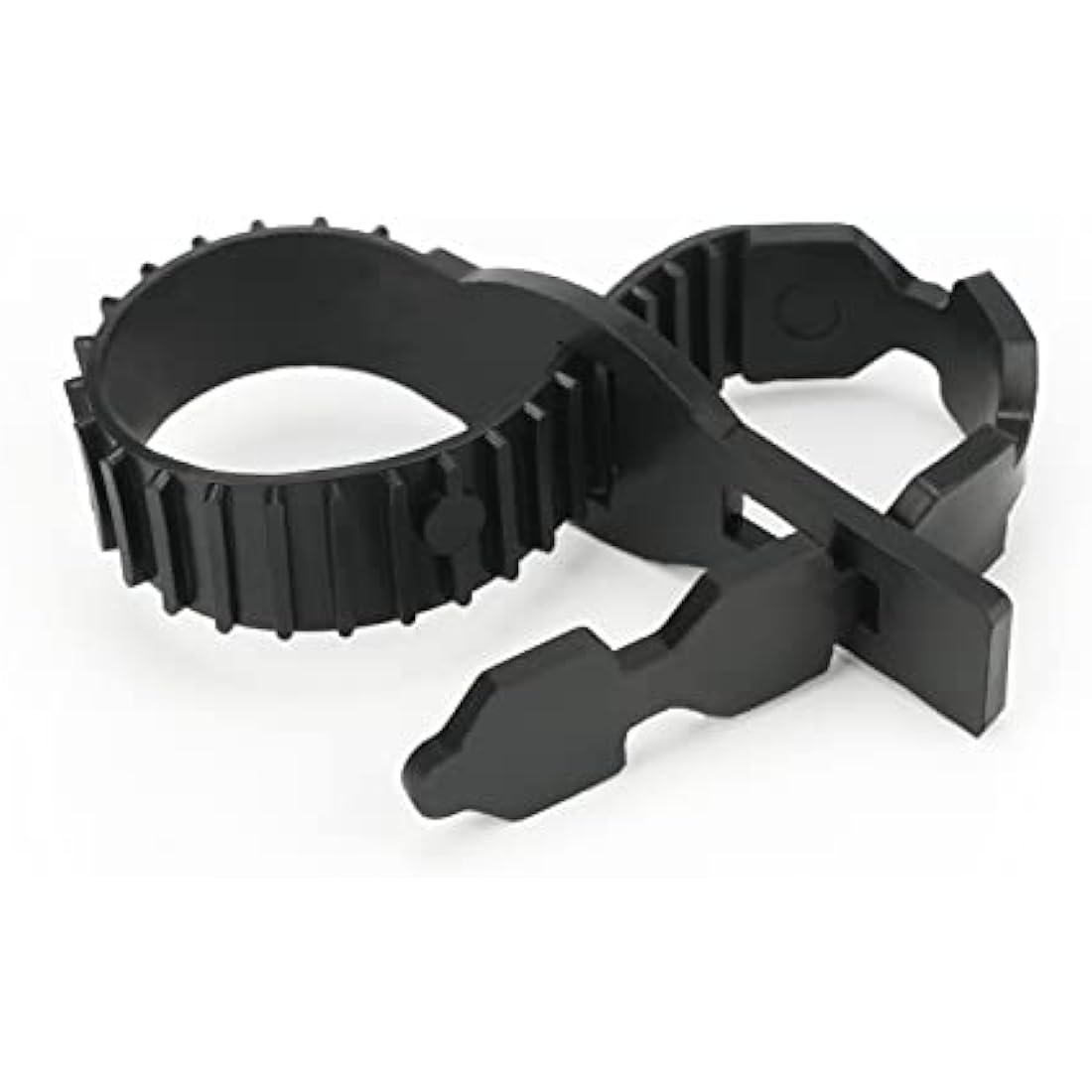 KINGLAKE 4Pcs Black Tree Ties – 40cm Adjustable Heavy Duty Plant Straps