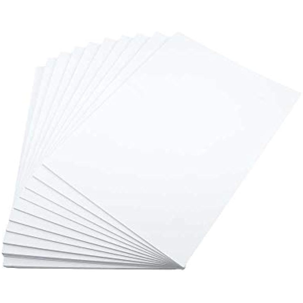 House of Card & Paper A4 White Card 180gsm - Smooth Craft Pack (500 Sheets)