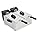 Caterlite Dual Tank Electric Countertop Fryer | 2 x 3.5L | 2kW