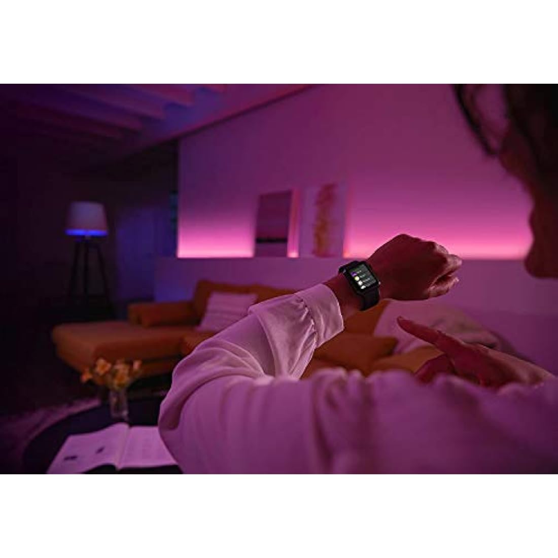 Philips Hue White and Color Ambiance E27 Smart Bulb Twin Pack | Bridge