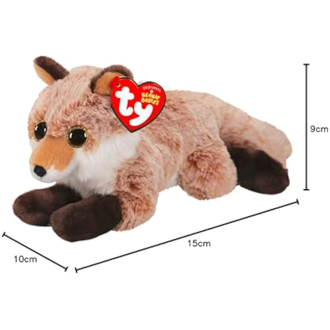 Ty Beanie Babies Fredrick Fox Plush Toy – Multicoloured Collectable