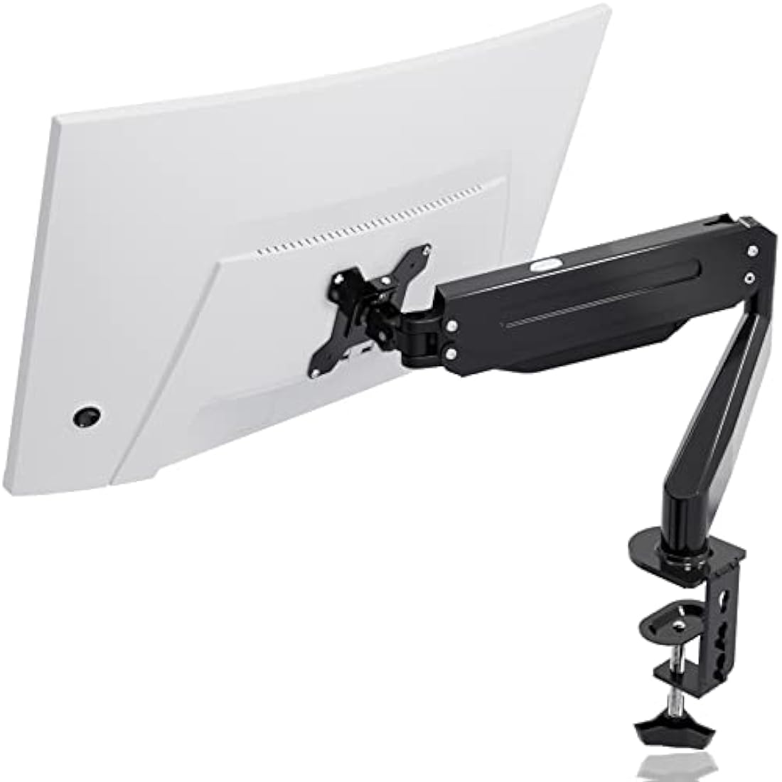 Suptek Single Monitor Arm Gas Spring Mount for 17-32 inch Screens