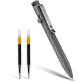 KeyUnity KP03 Titanium EDC Pocket Pen - Retractable Ballpoint (Stonewashed)