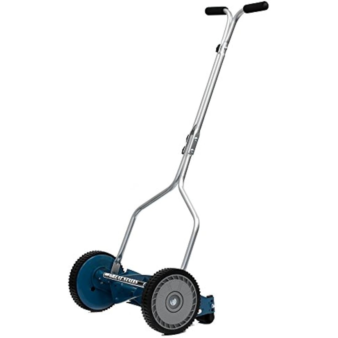 Great States 14" Hand Reel Push Lawn Mower – 4-Blade Manual Grass Cutter