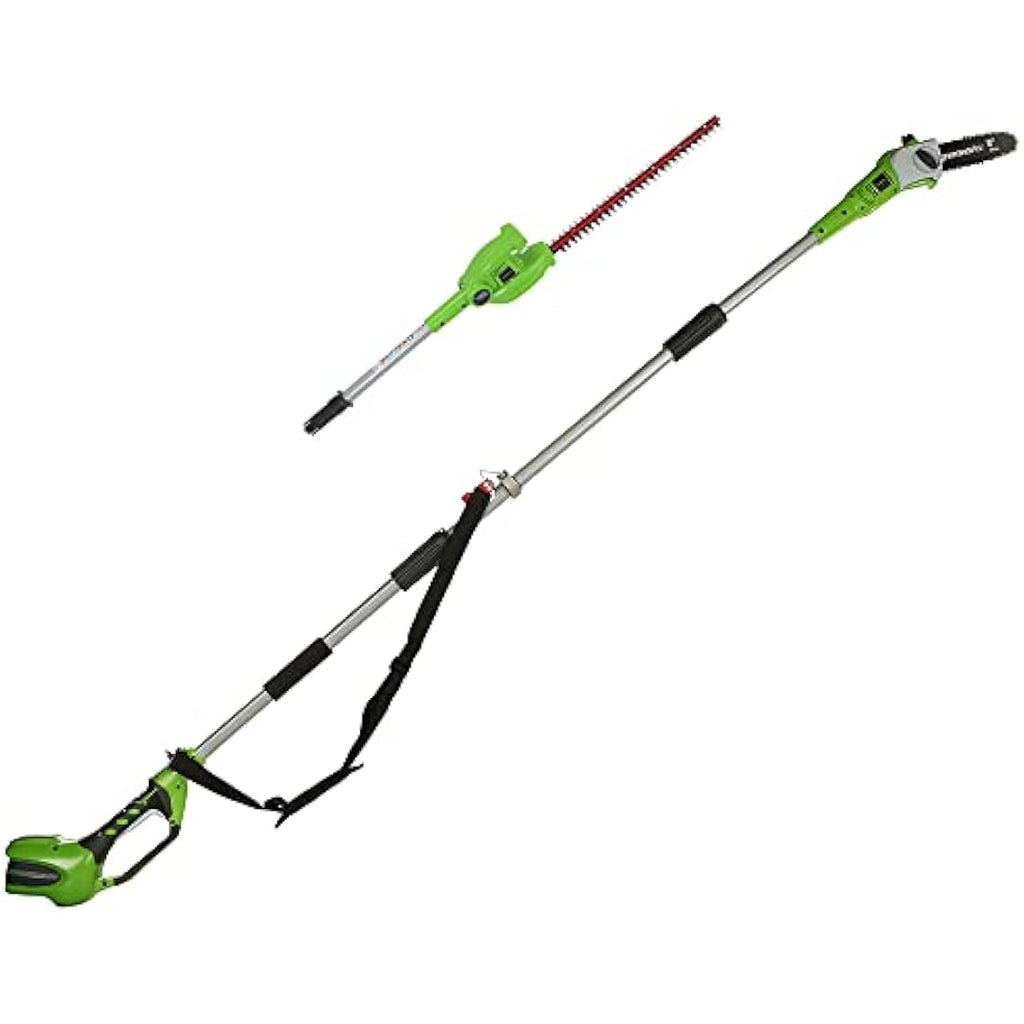 Greenworks 40V Cordless 2-in-1 Pole Saw & Hedge Trimmer – Tool Only