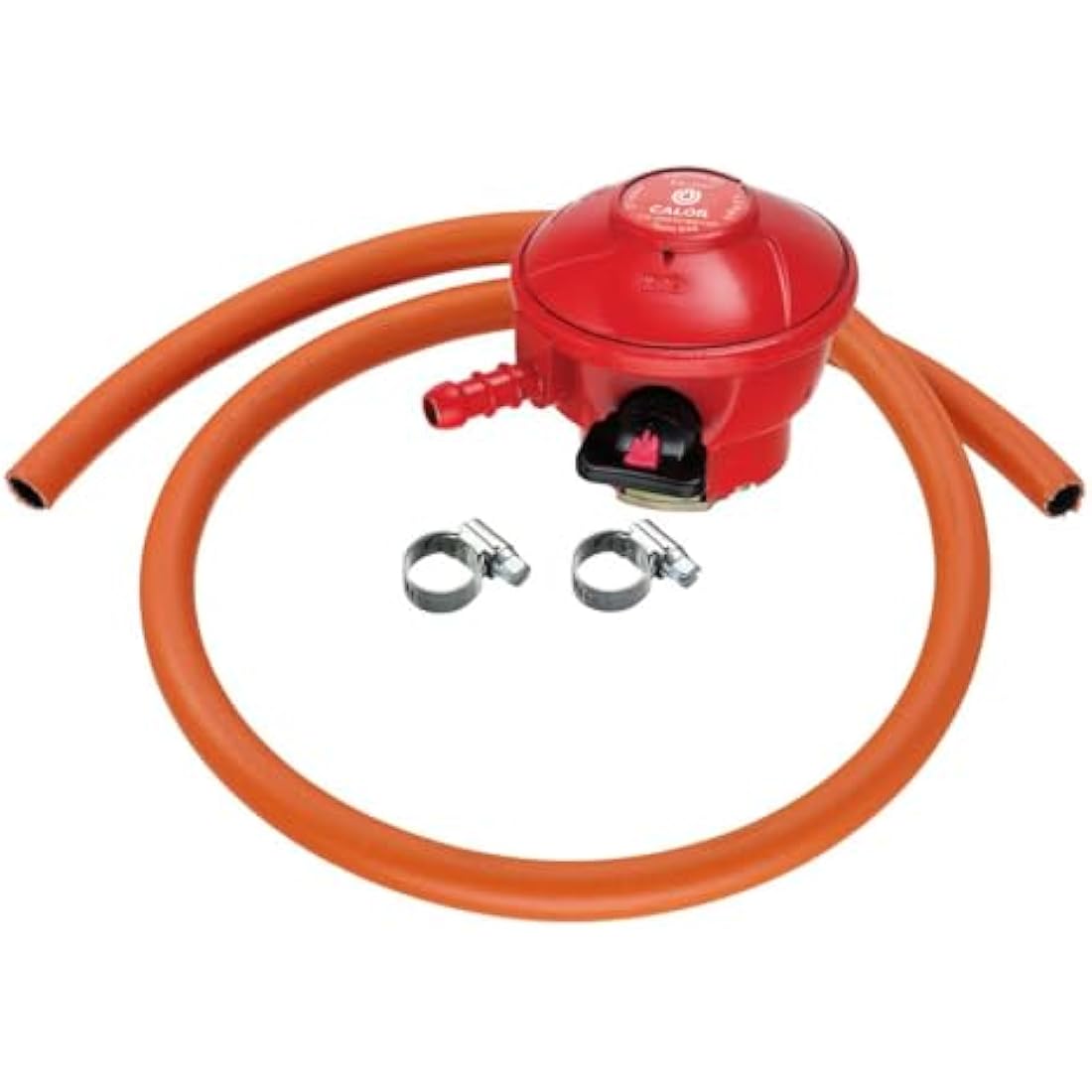 Calor Gas 27mm Patio Gas Regulator with 2m Hose and 2 Clips