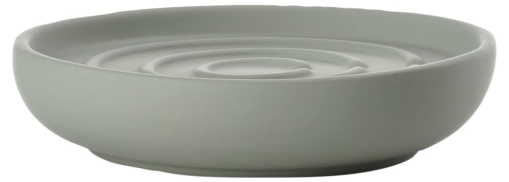 Zone Denmark Nova One Porcelain Soap Dish – Soft Touch Matcha Green