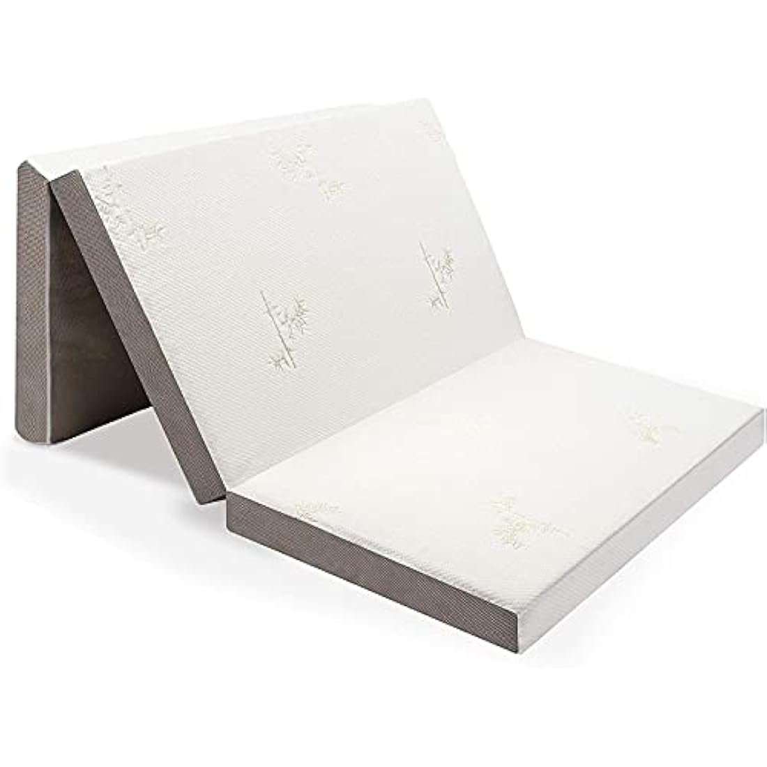 Milliard Tri-Fold Floor Futon Mattress | 10cm Thick Folding Guest Bed