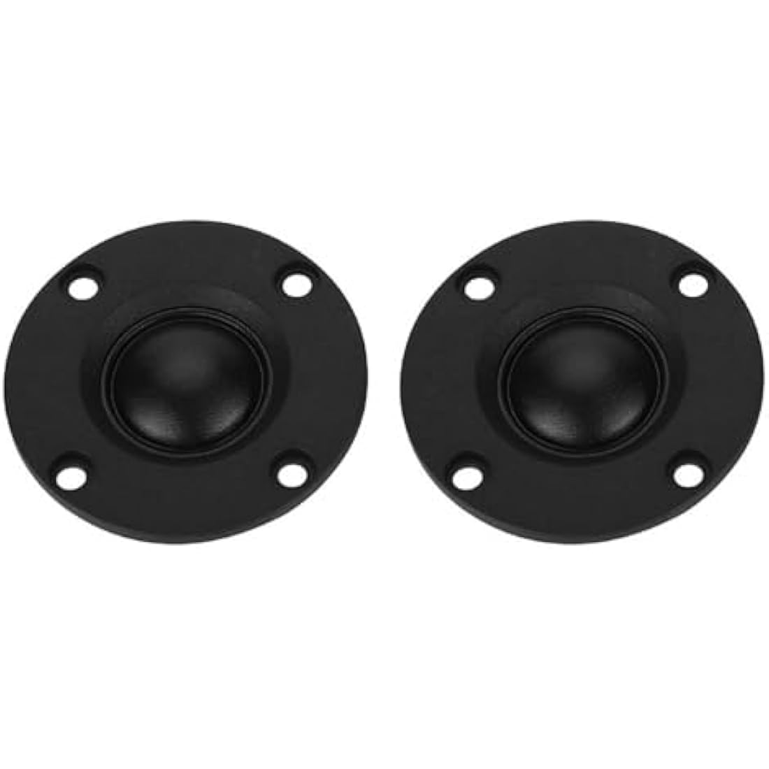 Socobeta 2Pcs HiFi Silk Film Dome Tweeter - 30W 6Ω Treble Loudspeaker