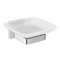 Ideal Standard IOM Square Wall Mounted Soap Dish and Holder - Chrome