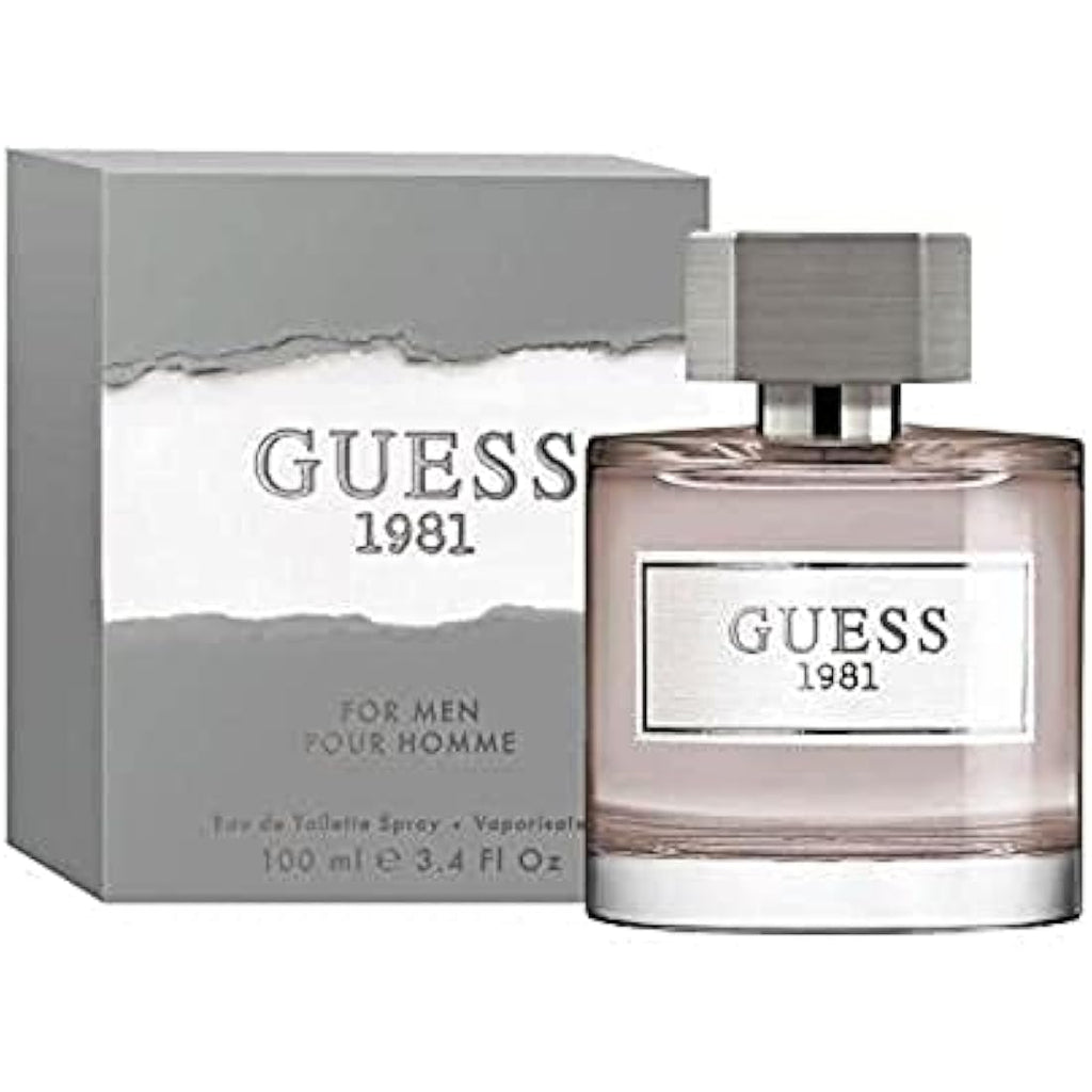 Guess 1981 For Men Eau De Toilette – 100ml Spray Designer Cologne