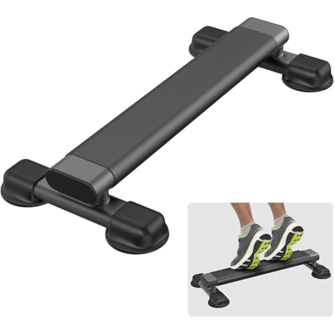 Kipika Calf Raise Bar – Heavy Duty Steel Standing Machine, 800lb Capacity