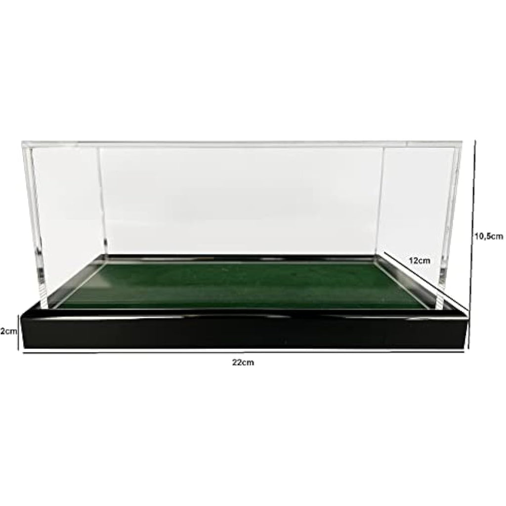 LL-Golf Acrylic Display Case with Green Velvet Base – 22x12x10.5 cm