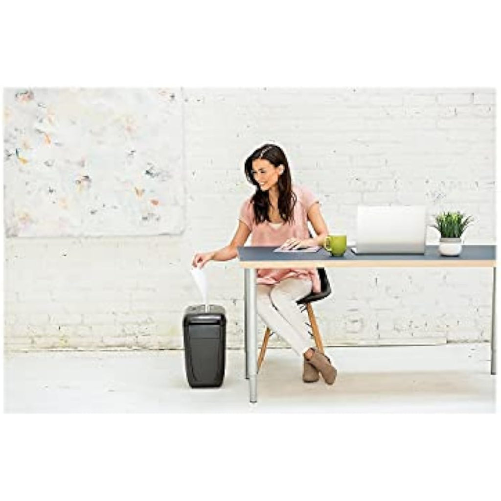 Fellowes Powershred 60Cs 10-Sheet Cross-Cut Paper Shredder | P-4 Security