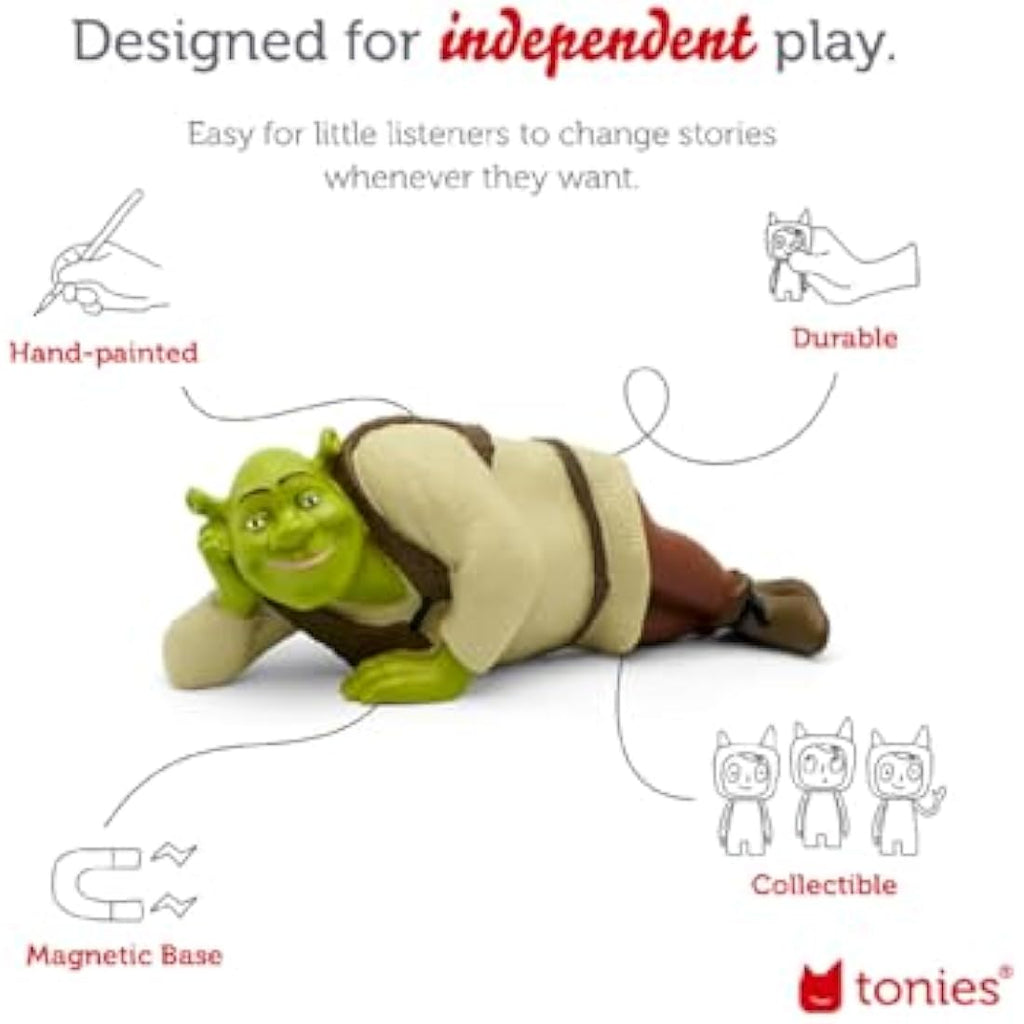 tonies Shrek Audio Character – Dreamworks Story for Toniebox Player