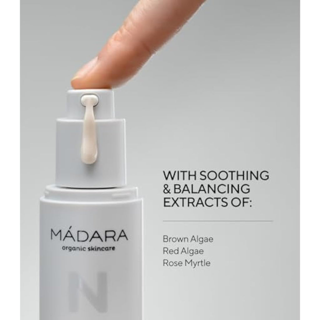 MÁDARA Organic Botanic 5-in-1 Serum – Natural Niacinamide Alternative, 30ml