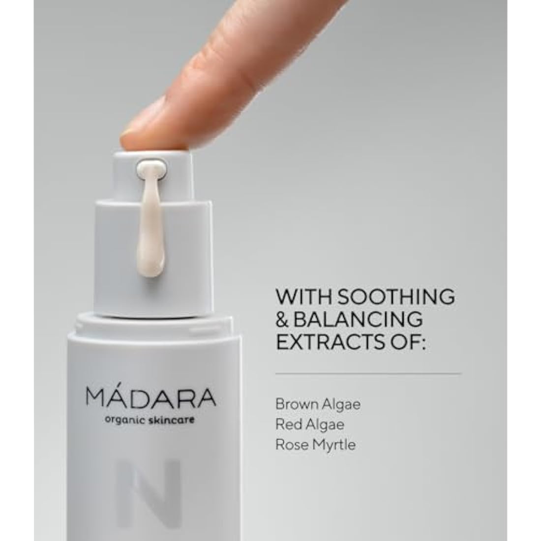 MÁDARA Organic Botanic 5-in-1 Serum – Natural Niacinamide Alternative, 30ml