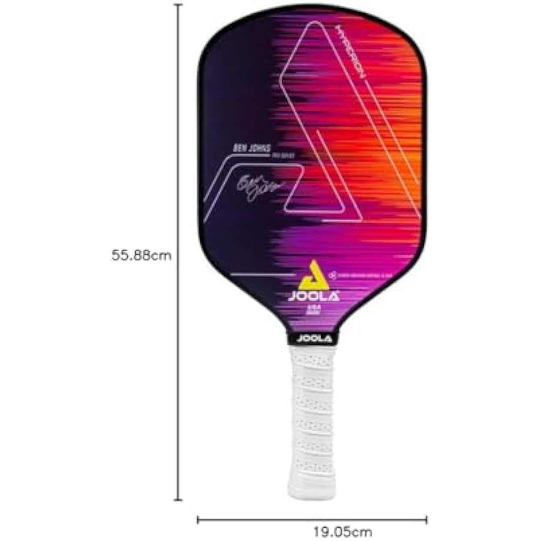 JOOLA Ben Johns Hyperion CFS Pickleball Paddle | Carbon Fiber Spin Racket