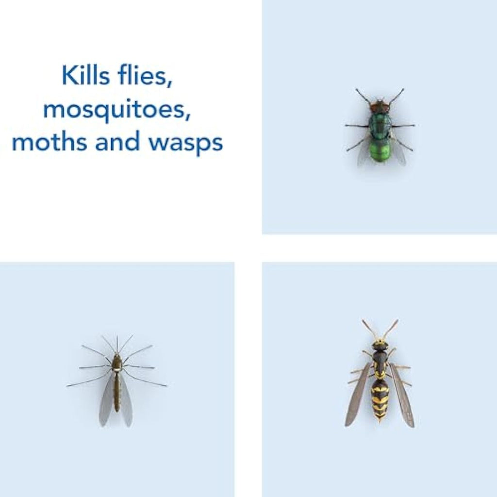 Raid Rapid Action Fly & Wasp Killer Spray, Indoor Use - 6 x 300ml