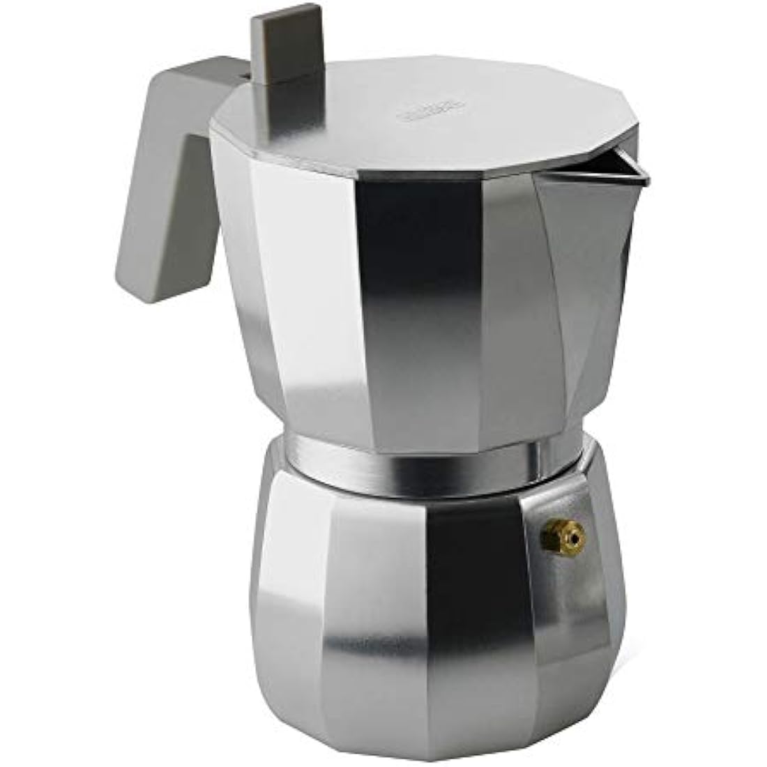 Alessi DC06/6 Moka Espresso Coffee Maker – 6-Cup Cast Aluminium