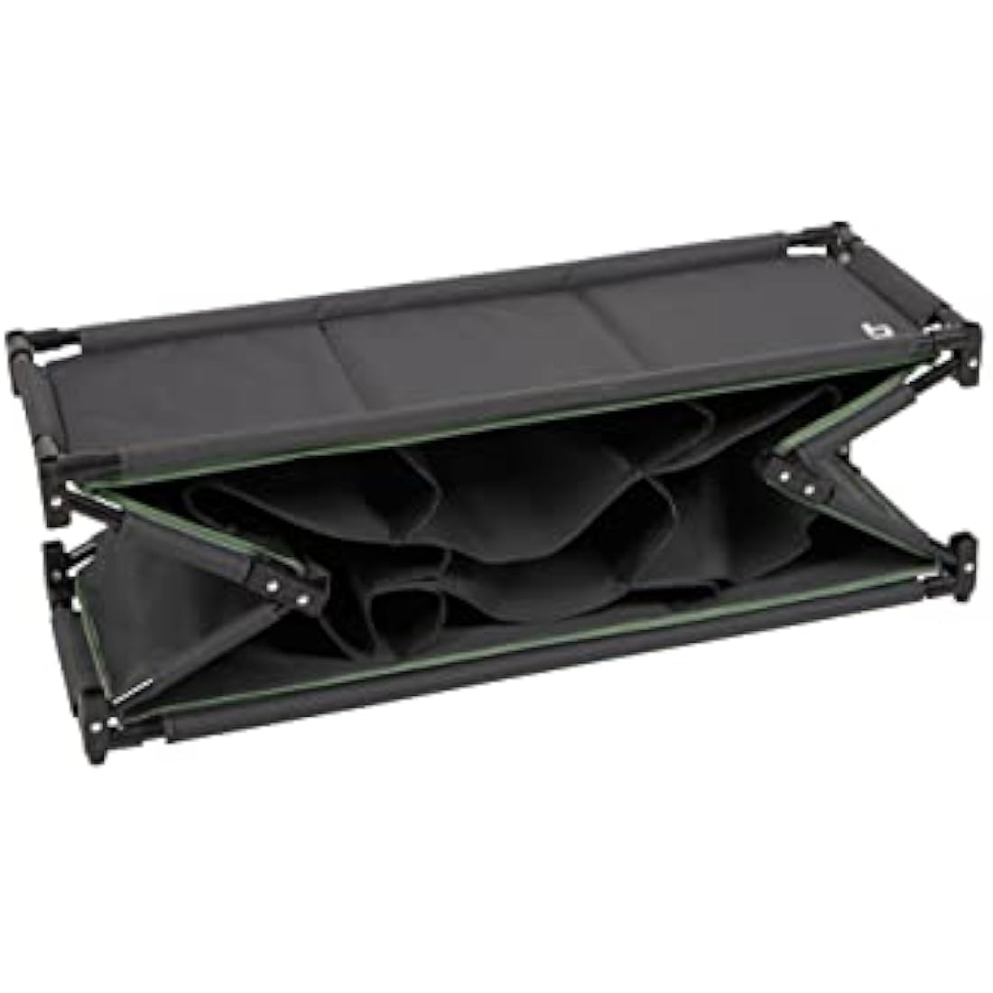Bo-Camp Portable 9-Compartment Camping Organizer – Foldable Cabinet