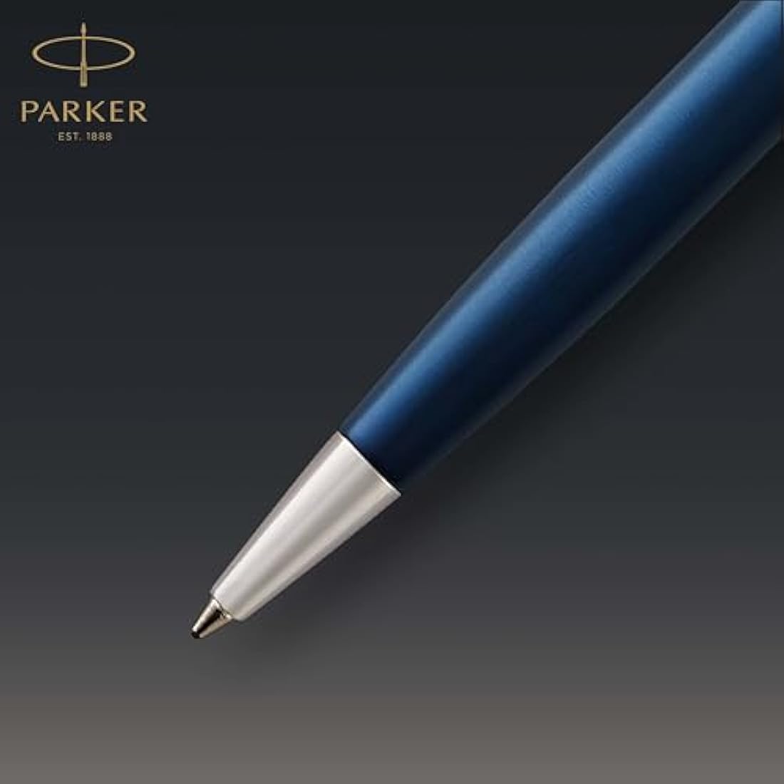 Parker Sonnet Ballpoint Pen - Blue Lacquer with Palladium Trim