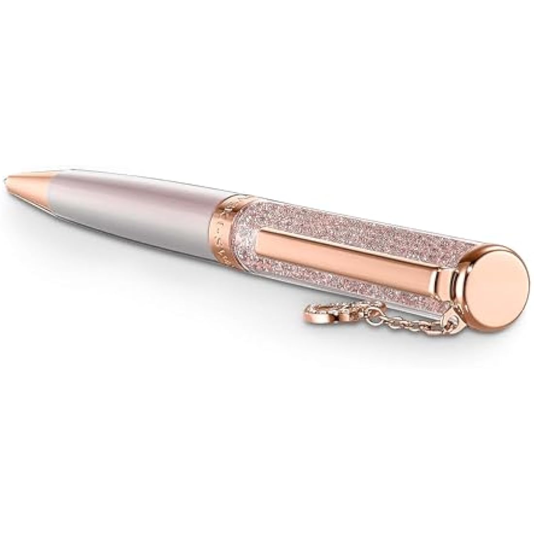 Swarovski Crystalline Ballpoint Pen – Pink Love Charm Luxury Pen