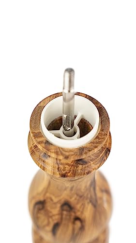 Peugeot Paris Salt Mill – 22 cm Olive Wood Grinder – Made in France