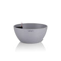 Lechuza Cubeto Stone 40 Self-Watering Planter | Stone Grey Plastic