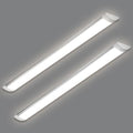 HUMIGA 5FT LED Batten Light – 50W Slim Surface Mount 4000K (2 Pack)