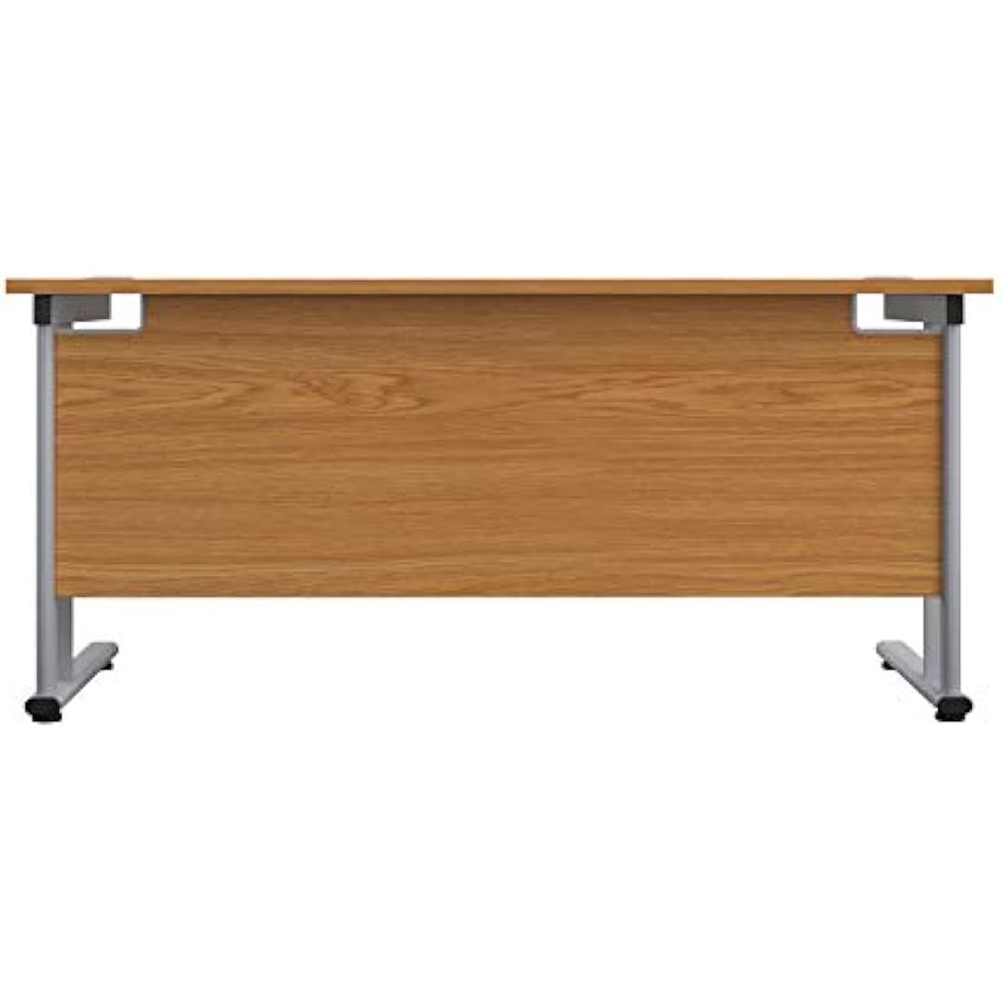Office Hippo Bürotisch – Freitragender Schreibtisch, Eiche, 140x80cm