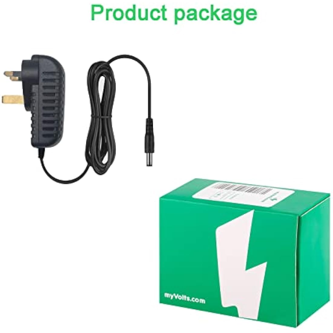 MyVolts 12V Power Supply Adaptor for Yamaha PSR-530 Keyboard | UK Plug