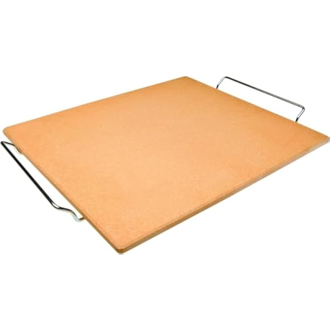 Ibili Ceramic Baking Tray – Orange/Silver Oven Safe Pan, 40x35cm