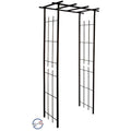 Louis Moulin Aged Iron Square Tube Pergola for Climbing Plants