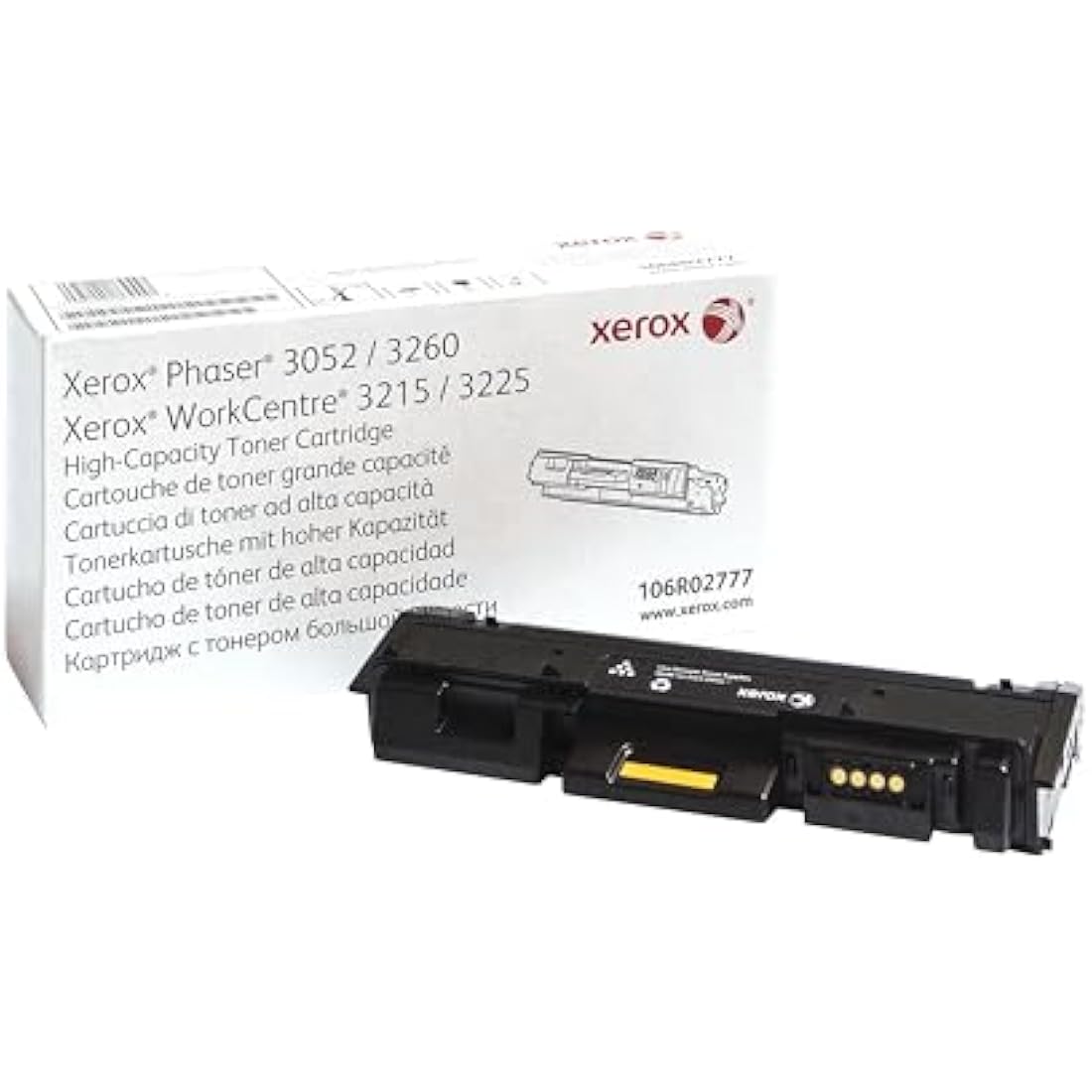 Xerox 106R02777 Black High Capacity Toner for Phaser 3260 | 3,000 Pages