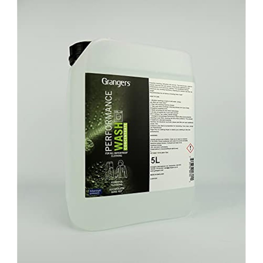 Grangers Performance Wash | 5L Technical Cleaner for Gore-Tex Clothing