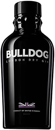 BULLDOG London Dry Gin – Premium Smooth Spirit with Exotic Botanicals, 70cl