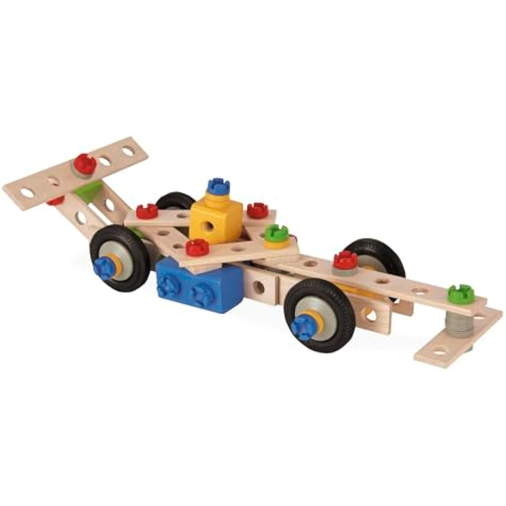 Eichhorn Constructor Wooden Crane Set – 170-Piece FSC Educational Toy