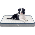 EMPSIGN Large Orthopedic Dog Bed – Reversible Washable Mattress, Grey