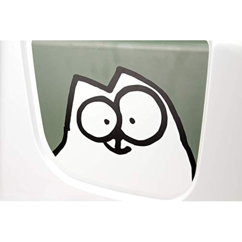 Simon's Cat Enclosed Litter Box with Carbon Filter and Scoop – 50cm
